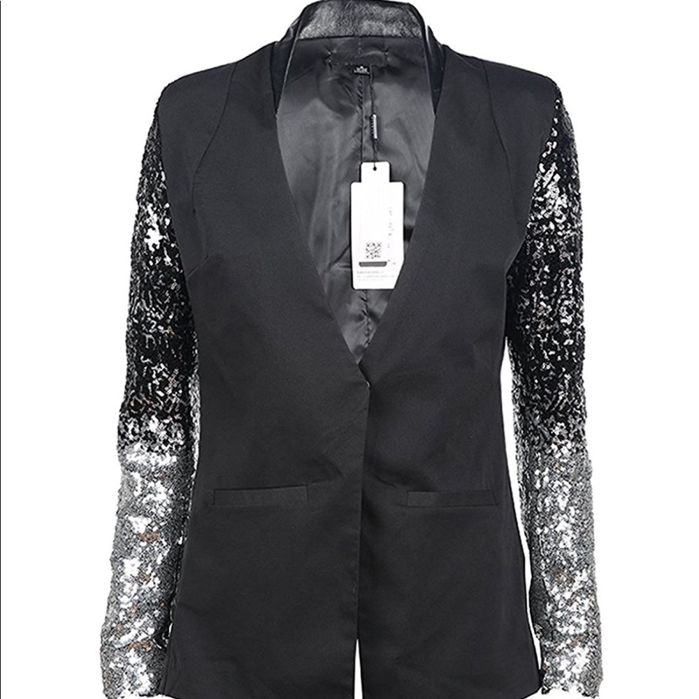 Sequin Blazer